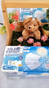cool mask หน้ากากอนามัยแบบเย็น จากญี่ปุ่น คุณสมบัติครบ กัน pm2.5 ใส่สบายหายใจสะดวก ด้วยโครงสร้าง 3 ชั้น