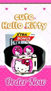 Sabuk/Ikat pinggang anak TK SD Hello Kitty 03 bahan berkualitas.Trendi dan kekinian untuk fashion.