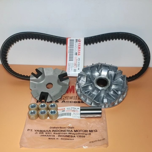 Vanbelt only 2ph+rumah roller Assy Mio M3 Soul GT 125 Fino 125 X-Ride 125 vanbel fanbel roller