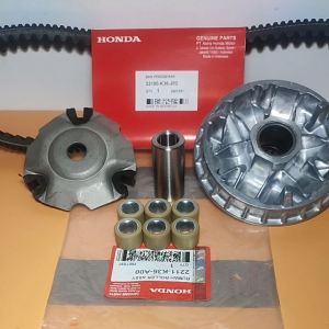 Vanbelt & Rumah Roller Assy K36 untuk Vario 150 LED & Vario 125 LED