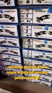 PECI SONGKOK KOPIAH HITAM AL BALAD MILENIAL AC SILANG (X)