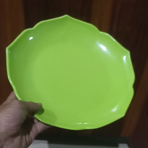 Piring saji/piring makan/piring tatakan melamine model bunga Singa Singi PB-105T 26 cm