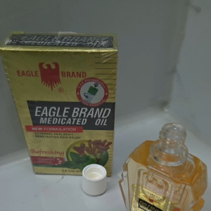 Dầu vàng hương đinh hương chai 24ml dầu xoa bóp hương thơm chai thủy tinh hộp giấy thương hiệu Eagle Brand.