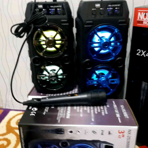 Speaker Bluetooth Karaoke Free Mic Portable