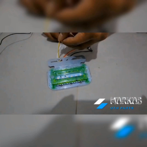 Lampu Led Samping Bak Truk Variasi 24volt Model Kotak Mini 3 Warna Sein Running Light Waterside Universal