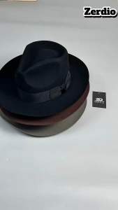 Mũ Phớt Nam Hàng Hiệu Denla MP101 Nỉ Lông Cừu Ép Nguyên Tấm Cao Cấp Cho Trung Niên