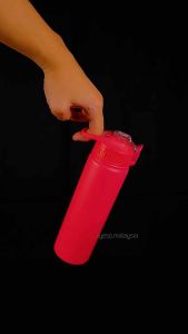 TYESO TS-8770C/8771C 600ml/750ml Vacuum Insulated Tumbler Bottle Keep Cold And Hot With Handle 304 Stainless Steel Slim Thermal Flask Thermos Water Bottle Sport Botol Air