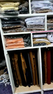 (PROMO TERMURAH) Kain Bahan Celana Meteran Rok Jas Blazer Setelan formal pdh safari semiwool premium tebal adem