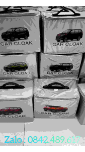Bạt phủ xe ôtô FORD EVEREST tráng bạc cao cấp kèm hộp đựng.