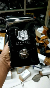 SARUNG HP SATPAM LOGO SILVER