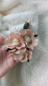 Hoa cài áo handmade Canto hoa chùm cài áo