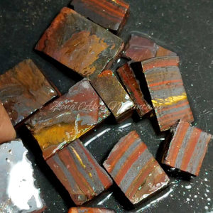 Bongkahan Akik Iron Tiger Skin Batu Unik Antik Premium Top Super