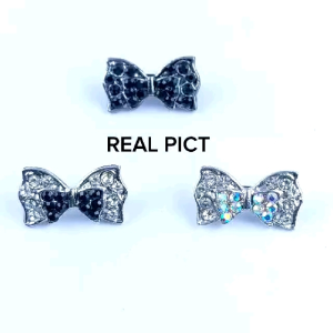 Bros Dagu Korea / Hijab / pashmina / krudung / bros peniti / model pita besar (CM 362)