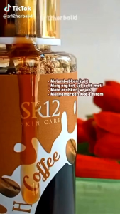 Facial Wash Coffee SR12 100ml - Sabun Wajah Penghilang Flek Hitam / Fw Kopi SR12 / Sabun Kopi SR12