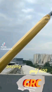 Payung Golf Polos Anti UV Payung Sablon Grosir Payung Buka Otomatis Tutup Manual - 600 / 670