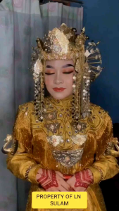 Teratai Dada Adat pengantin full Payet Aksesoris untuk penari fashion modern pakaian atasan kebaya bordir baju lebaran Rompi seragaman seni tari motif baru masa kini bride untuk gaun wedding fashion LN SULAM COLLECTION kondangan