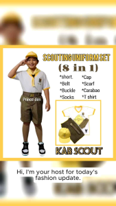 SCOUTING/SCHOOL UNIFORM BSP KAB (ADULT SIZE)