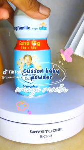 CUSSONS Baby Powder 35gr + 15gr - Bedak Bayi Cusson - Powder Anak - Bedak Bayi Menyerap Keringat - MYMOM