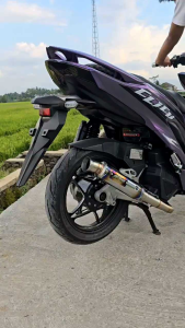 Penjualan Knalpot CEKLIS Original Vin Projects & Aksesoris Motor Mio