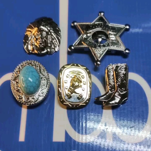 ตัวประดับโบโลไท้แบมเบลล์เฉพาะตัวละ/เนื้ออลูมีเนียมสีนิเกิลแบรนด์dumbbell