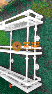 ชั้นติดผนัง Pipeloft ยาว 250 cm