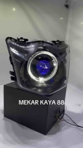 Lampu BILED BEAT KARBU dan BILED MATRIX X1 Model Bulat RING BULAT 4 Inch