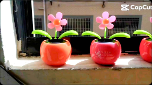 Hiasan Dashboard Bunga Goyang / Flip Flap Bunga