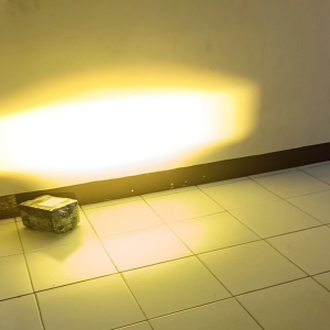 Lampu Tembak Laser Foglamp 2 Mata Putih/Kuning