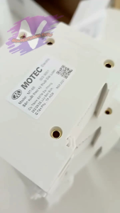 mcb 1pha 06A10A16A20A32A40A50A63A mcb 1pha motec trắng aptomat cb 1 tép trắng )