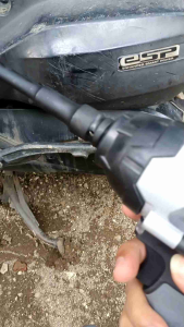 Impact wrench APR JAPAN AP78PROMAX JUMBO 99V 1850NM 1/2inch fullset mesin pembuka baut ban roda truck mobil CVT motor dll