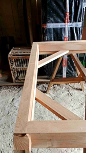 kusen kayu meranti dan kamper ukuran 195cmx90cm (tanpa pintu) fast respon🥰