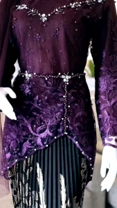 OM-Kebaya Wisuda Modern Kebaya Buterfly free Layer Slendang Kebaya Tunangan Kebaya Pesta Mewah