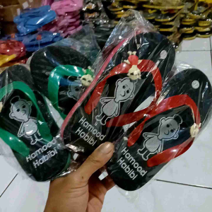 Promo Beli 1 Geratis 1.Ada juga yang 1pcs nya.Sandal jpit Anak Hamud Habibi Terbaru Yang Lagi viral
