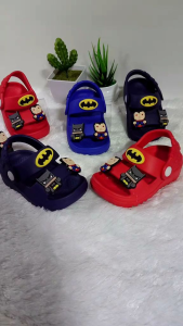 sandal anak laki laki karakter Batman model tali belakang size20/25