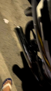 KNALPOT FIZ R FORCE ONE  BAMBU FULL CROOM SUARA SUPER GARING