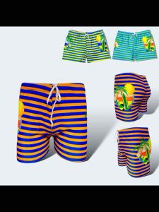 Kids 4-7 Years Old Boy Swimming Trunks Short Drawstring Beach Short Inner Sport Short Quality P-501