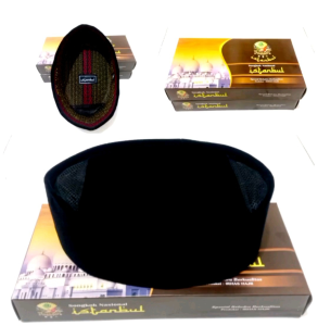 Peci Hitam Polos AC Songkok.Hitam