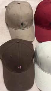 พร้อมส่งจากไทย🇹🇭 หมวกแก๊ปลายปักH สุดฮิต หมวกเบสบอล