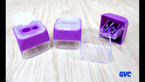 Double Hole Sharpener #1327 for Efficient Pencil Sharpening