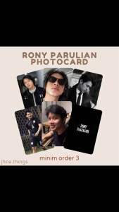 [UNOFFICIAL] PHOTOCARD RONY PARULIAN SINGER MUSISI INDONESIAN IDOL MUSICIAN KEYCHAIN MERCH