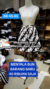 Rok Anak Batik Umur 2-13 Tahun