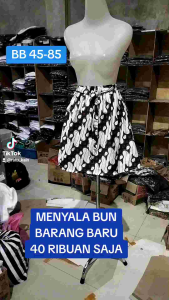 Rok Batik Anak Umur 2-13 Tahun