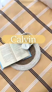 SPREI KOTAK KOTAK KATUN PREMIUM