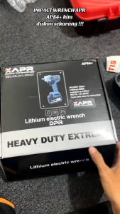 [TERLARIS] XAPR AP84+ kardus 550nm dapat 1 baterai 88v impact wrench standart fullset accecoris lxt 10cell