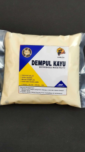 Dempul Kayu (Wood Putty) CREAM MERAH JATI GARUDA Isi Kemasan 425 gram