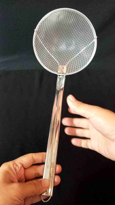 serok bawang saringan serokan penyaring stainless steel anti karat