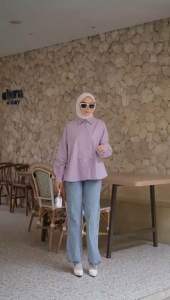 Lily Flower Shirt | Kemeja Wanita | Atasan Wanita