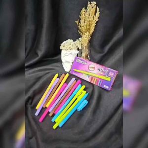 PULPEN WARNA WARNI TINTA HITAM 038MM / PEN FANCY  TUCKTOO / PENA AS-9 / BALL PEN FANCY BALLPOINT / TCK6220