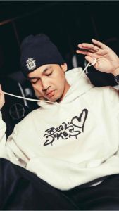 Real Jokes Clothing Spritz Hoodie White