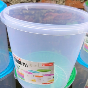 ⭐⭐⭐⭐⭐ HARGA DISKON !! 6 pcs Toples Lebaran & Toples Plastik Serbaguna 5 Liter